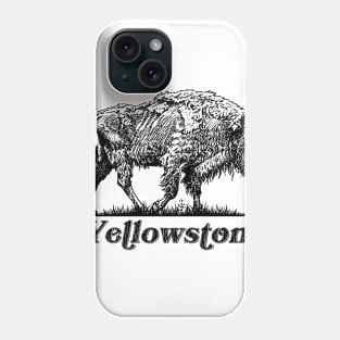 Yellowstone Bison Buffalo Phone Case