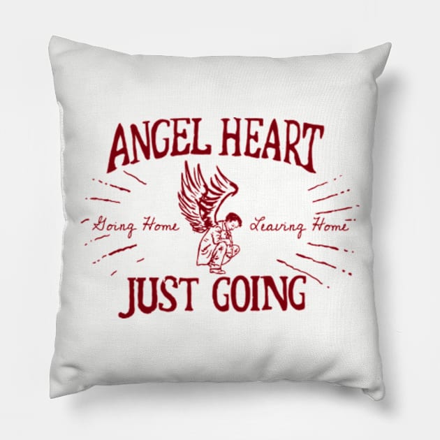 ANGEL HEART (WITH CAS) Pillow by kimstheworst