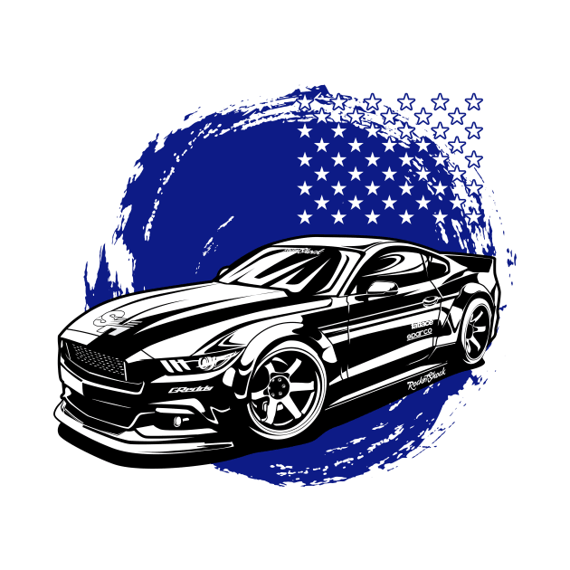 Ford Mustang GT american muscle by ASAKDESIGNS