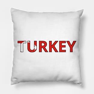 Drapeau  Turkey Pillow