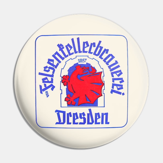 Dresden  German Brewery Logo Pin by CultOfRomance