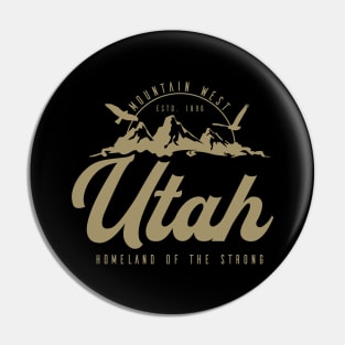 USA, Mountain states, Utah Gold classic Pin