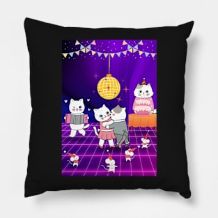 Purrfect Party Pillow