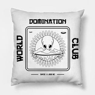 World Domination Club Pillow