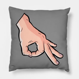 The Circle Game Ok Emoji Meme Pillow