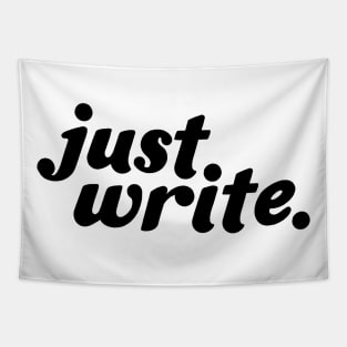 just. write. (dark) Tapestry