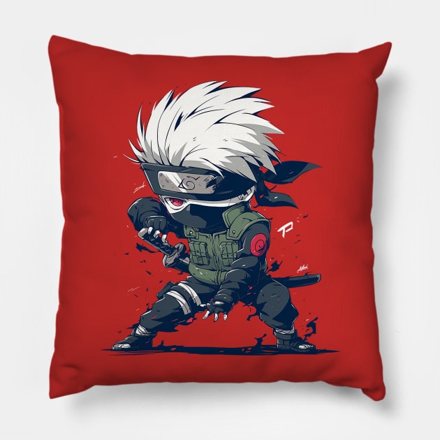 kakashi Pillow by StevenBag