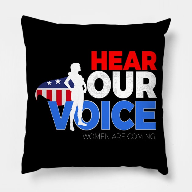 Hear our Voice Pillow by lisalizarb