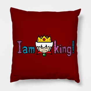 Dracula Kun - I Am King Pillow