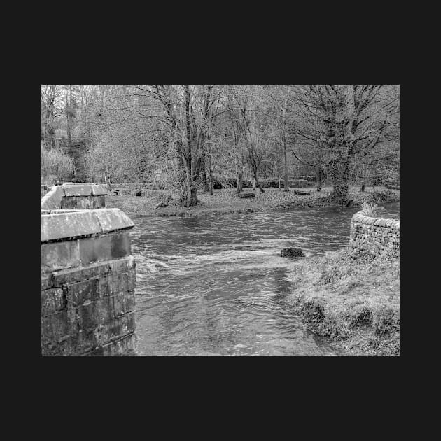 A view over the River Wye in Bakewell, Derbyshire by yackers1