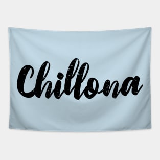 Chillona - Cry baby girl - Dark Design Tapestry