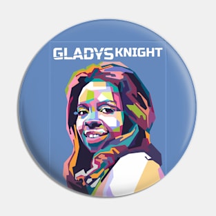 Abstract Geometric Gladys K in WPAP Pin