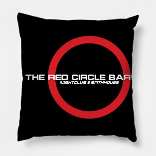 The Red Circle Bar Pillow