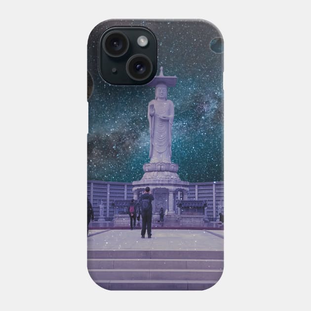 Cosmic Planetarium Phone Case by tjimageart