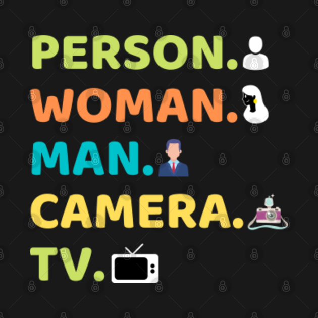 Person Woman Man Camera Tv Person Woman Man Camera Tv T Shirt Teepublic 8969