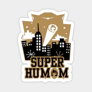 Superhumom Mother's Heroic Nature Magnet