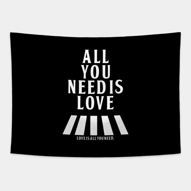 Love is All You Need Tapestry by TheMusicFav