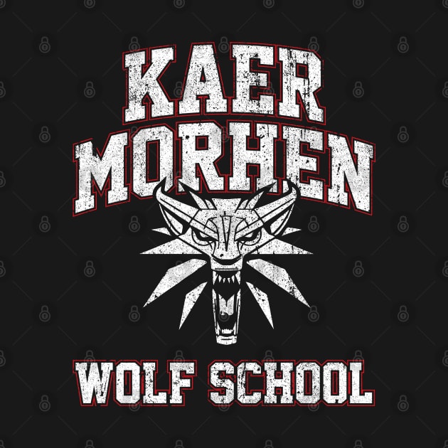 Kaer Morhen Wolf School by huckblade