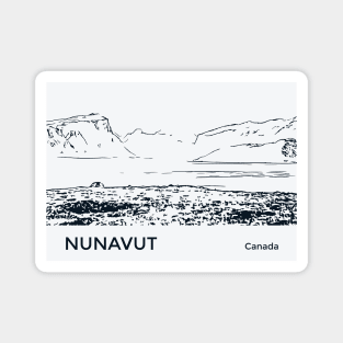Nunavut Canada Magnet