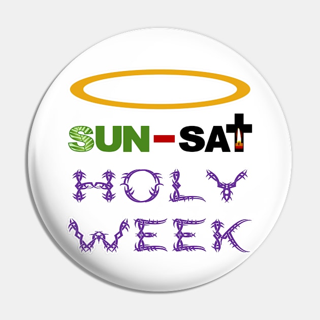 Holy Week (Palm Sunday to Holy Saturday) Pin by Aqua Juan