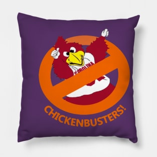 Chickenbusters - Purple Pillow