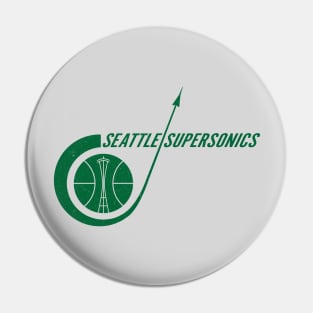 Defunct Seattle Basketball Pin