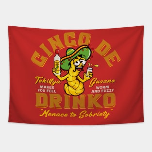 Cinco De Drinko Tapestry