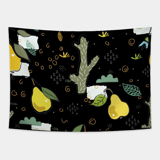 Pear Tapestry by Kristina Stellar Scandinavian Land