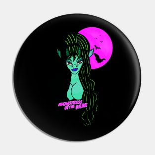 Monstress of the Dark (80’s Variant) Pin