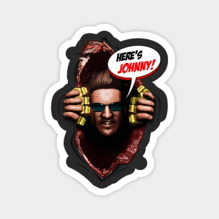 Here's Johnny! From Mortal Kombat X! Magnet