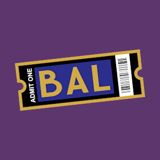 BAL Football Ticket T-Shirt