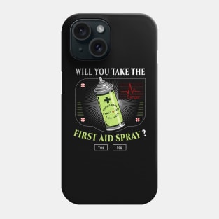 First Aid Spray Phone Case