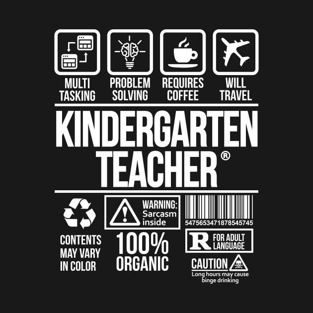 Disover Kindergarten teacher T-shirt | Job Profession | #DW - Kindergarten Teacher - T-Shirt