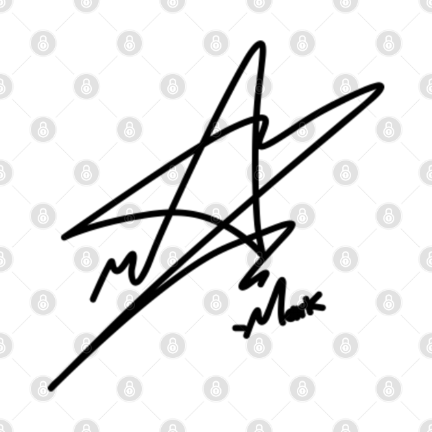 SUPER M MARK SIGNATURE - Nct - T-Shirt