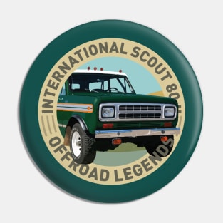 4x4 Offroad Legends: International Harvester Scout 80 II (green) Pin