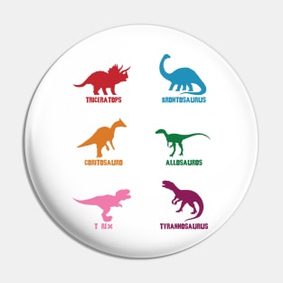 Types Of Dinosaurs Pin