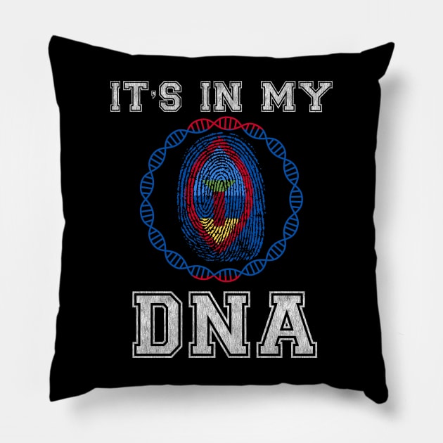 Guam  It's In My DNA - Gift for Guamanian From Guam Pillow by Country Flags