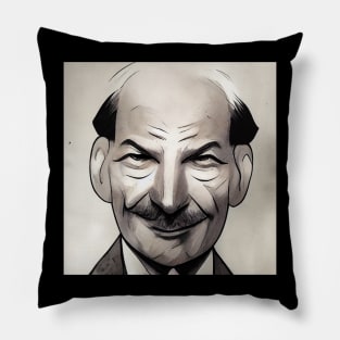 Clement Attlee | Comics Portrait Pillow