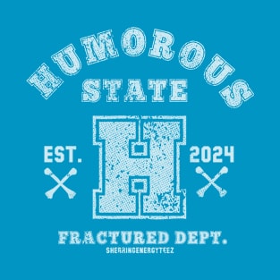 Humorous State White T-Shirt