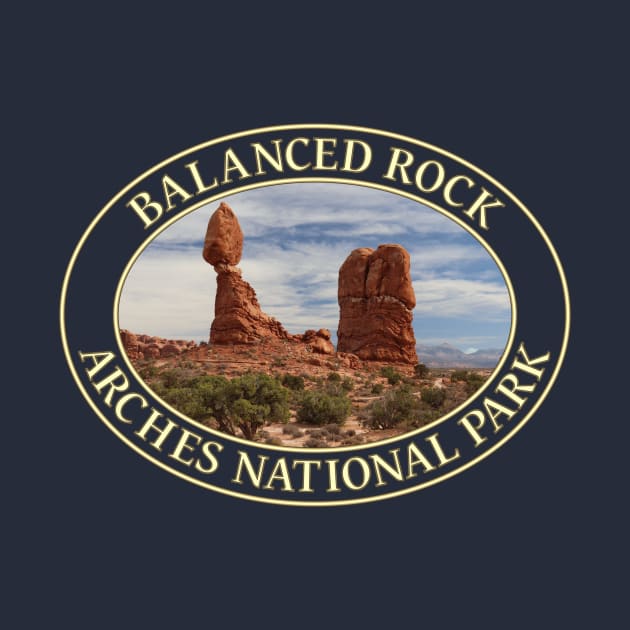 Balanced Rock at Arches National Park in Moab, Utah by GentleSeas