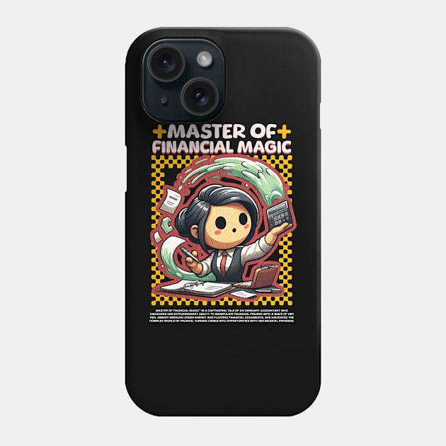 Funny Accountant Phone Case by Create Magnus