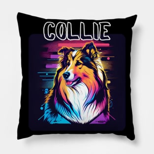 Graffiti Style - Cool Collie 6 Pillow