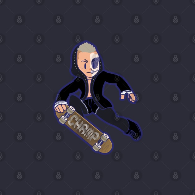 Skateboard Champ by TheDinoChamp