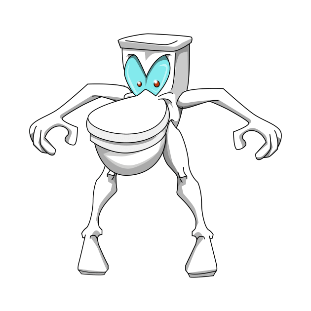 Mr. Potty Man by Wickedcartoons