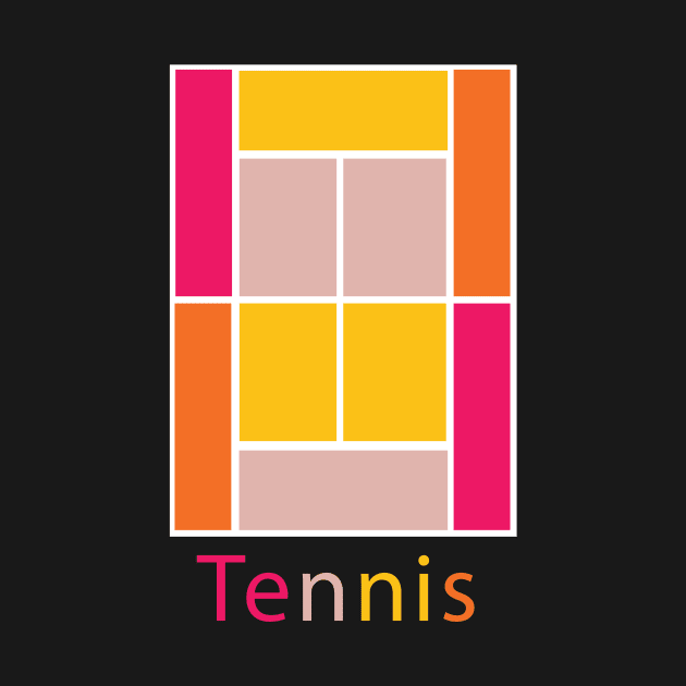 TENNIS COURT PALETTE by King Chris