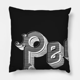 Vintage Peoria, IL Pillow