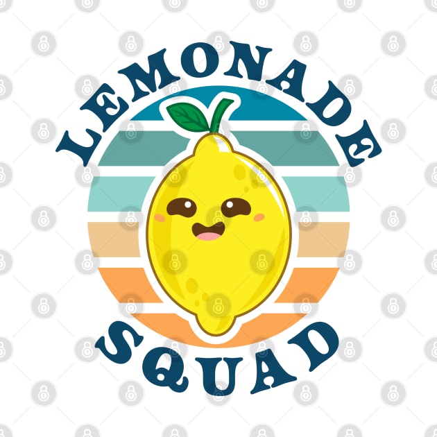 Lemonade Squad - Funny Lemonade Stand Summer by OrangeMonkeyArt