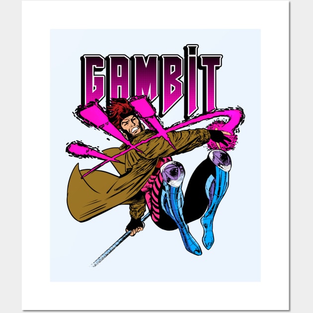 Gambit Fan Art Poster DIGITAL DOWNLOAD Instant Print 