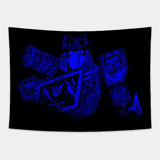 soundwave superior 3 Tapestry by JonathanGrimmArt