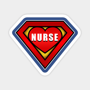 Superhero Nurse Coronavirus Hero Magnet